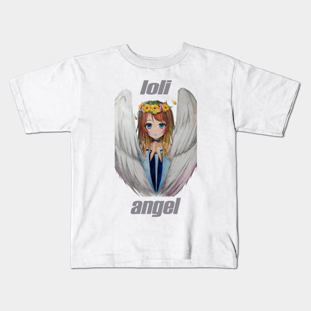 An angel loli Kids T-Shirt by ss_art1